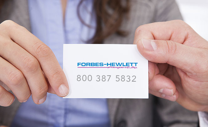 Contact Forbes-Hewlett Transport in Brampton, Ontario